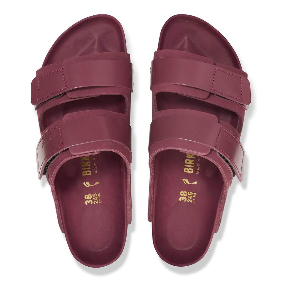 Uji Nubuck Leather - Berry Crush