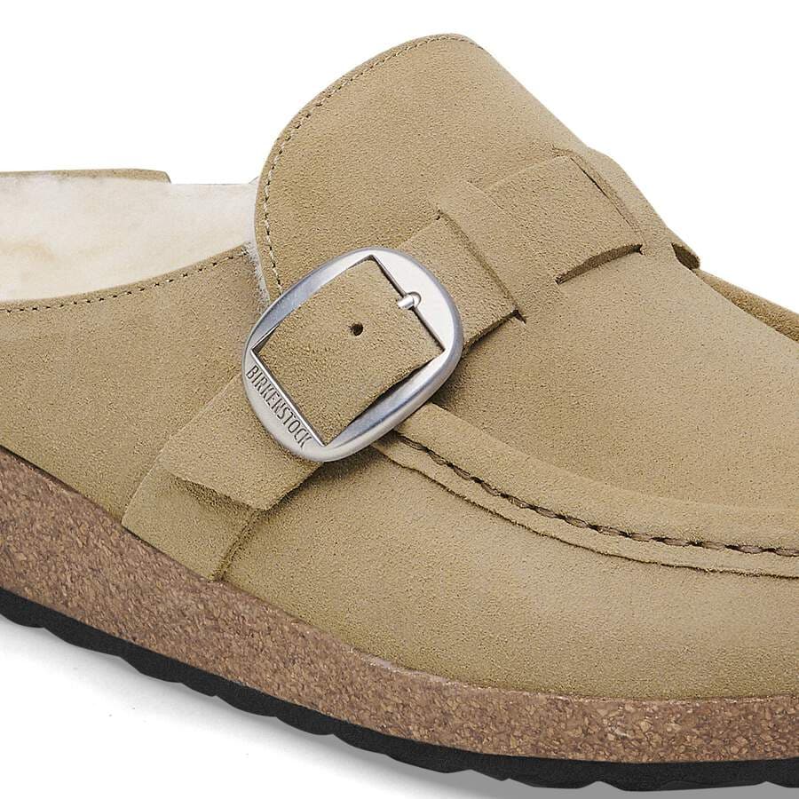 Buckley Shearling Suede Leather - Taupe