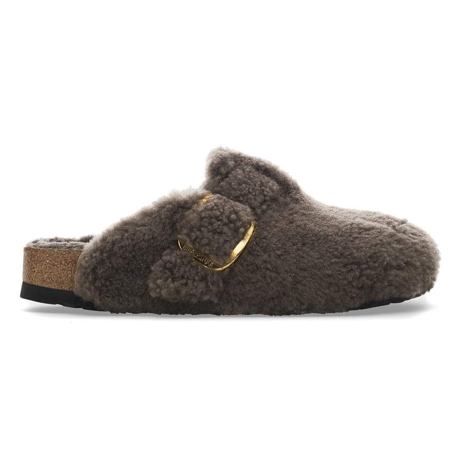 Boston Big Buckle Fur - Concrete Gray