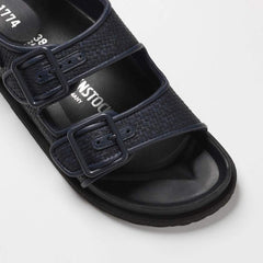 1774 Milano Raffia Mischmaterial - Dark Navy
