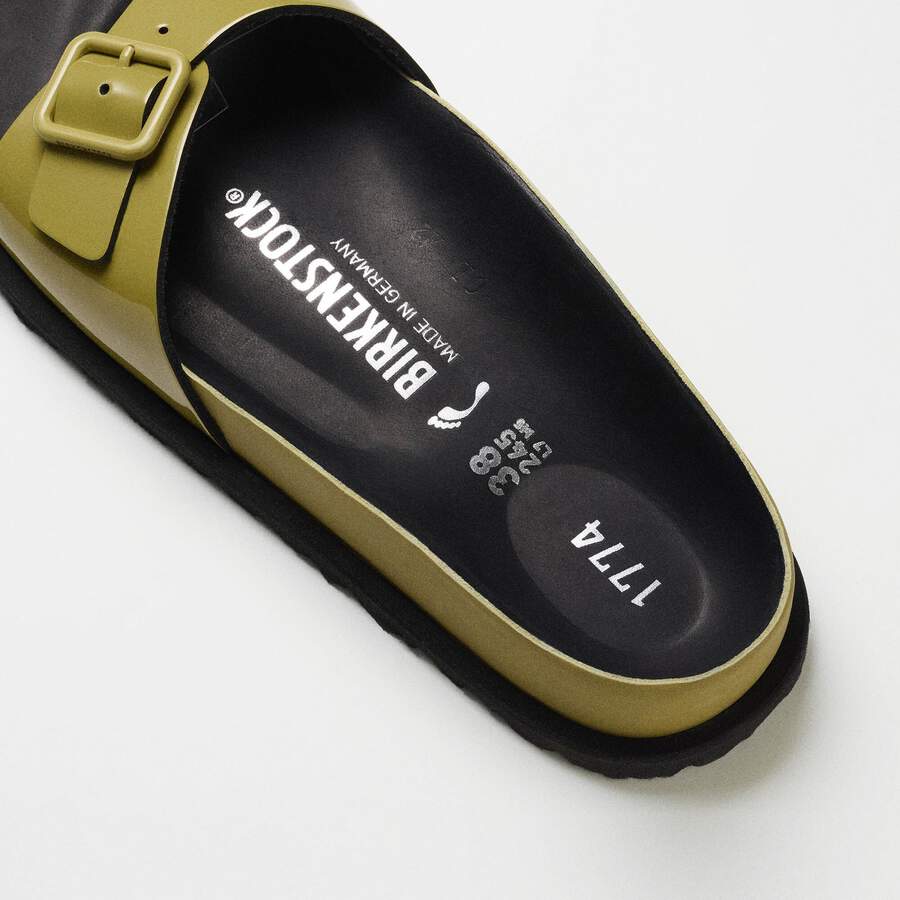 1774 Madrid Leather Patent Leather - Golden Olive