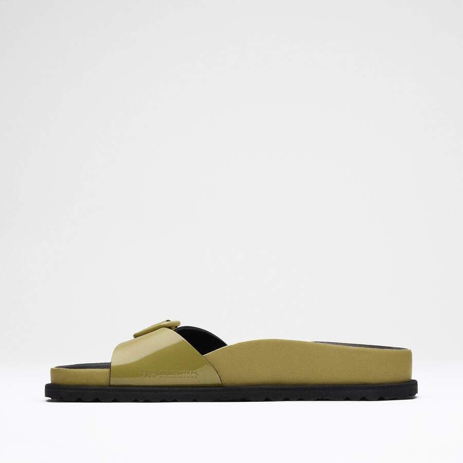 1774 Madrid Leather Patent Leather - Golden Olive