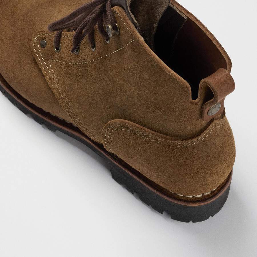 Grainau Mid Natural Leather - Heritage Brown