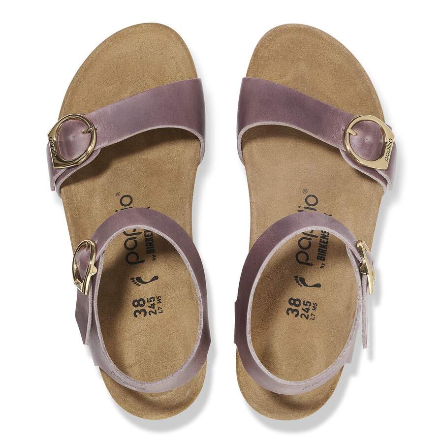 Soley Ring-Buckle Natural Leather - Lavender