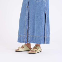 Arizona Big Buckle Raffia Textile - Raffia Naturale