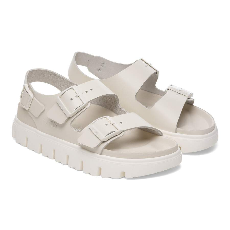 Milano Chunky Natural Leather - Eggshell
