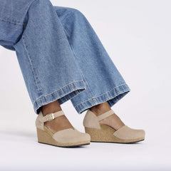 Mary Suede Leather - Warm Sand