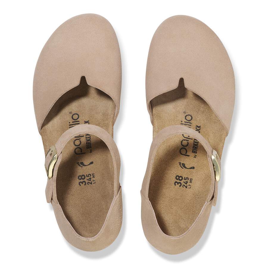 Mary Suede Leather - Warm Sand