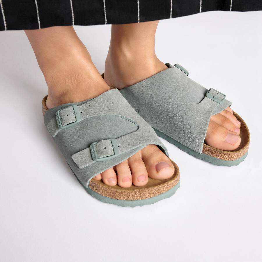 Zürich Suede Leather - Pure Sage