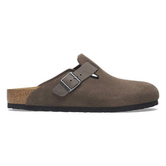 Boston Mixed Leather - Concrete Gray