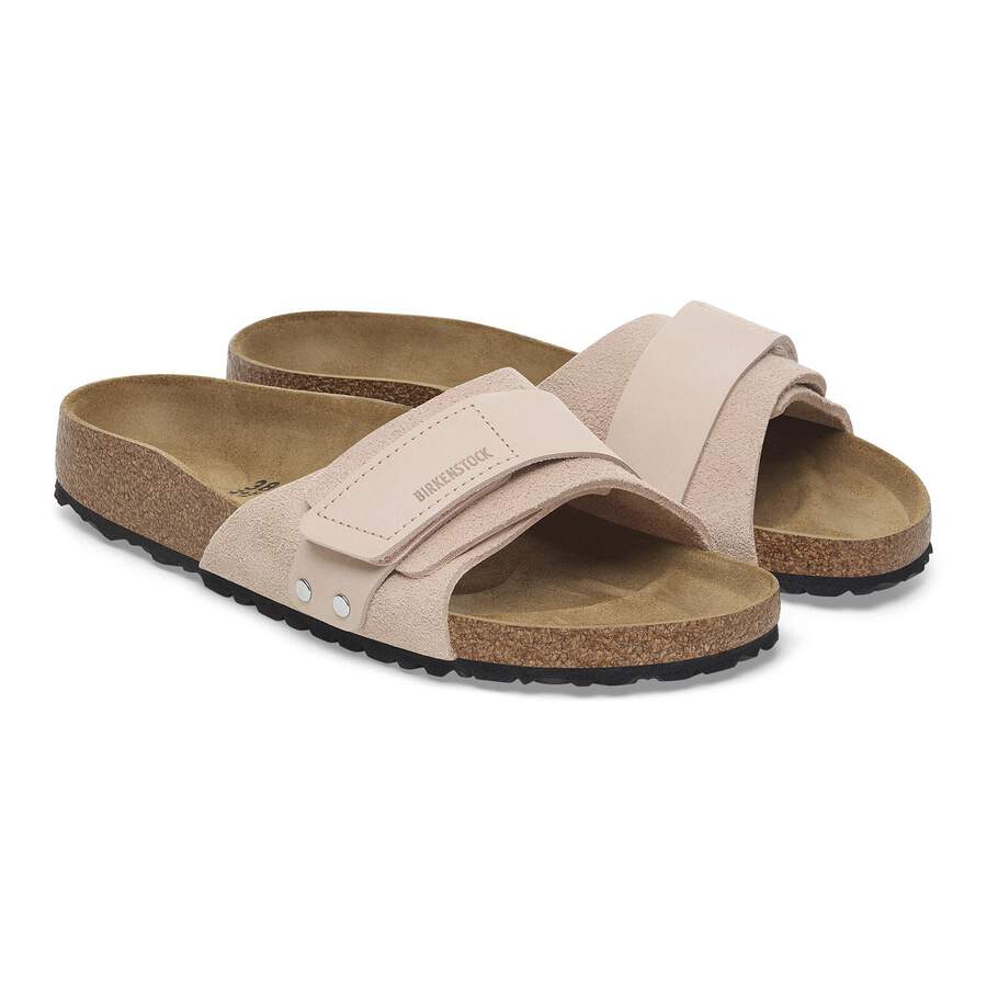 Oita Nubuck Leather/Suede - Light Rose