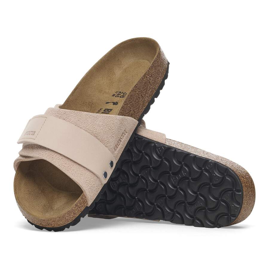 Oita Nubuck Leather/Suede - Light Rose