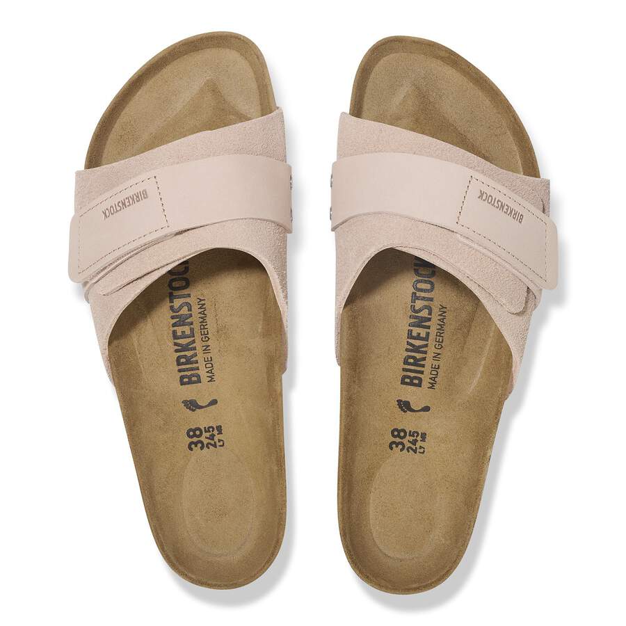 Oita Nubuck Leather/Suede - Light Rose