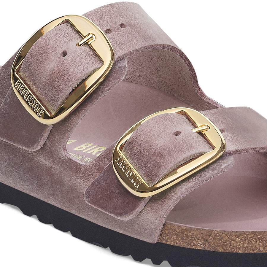 Arizona Big Buckle Natural Leather Oiled - Lavender