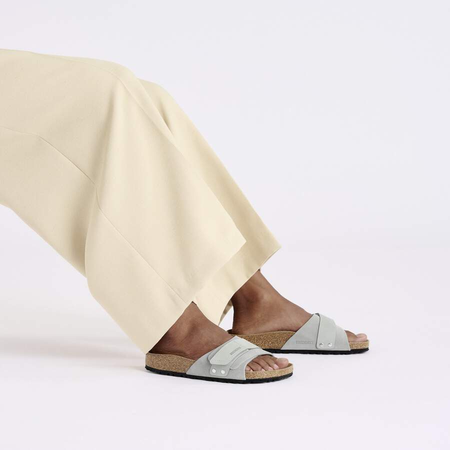 Oita Nubuck Leather/Suede - Pure Sage
