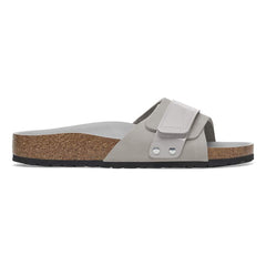 Oita Nubuck Leather - Stone Coin