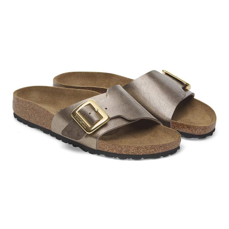 Catalina Cushion Buckle Birko-Flor - Graceful Taupe