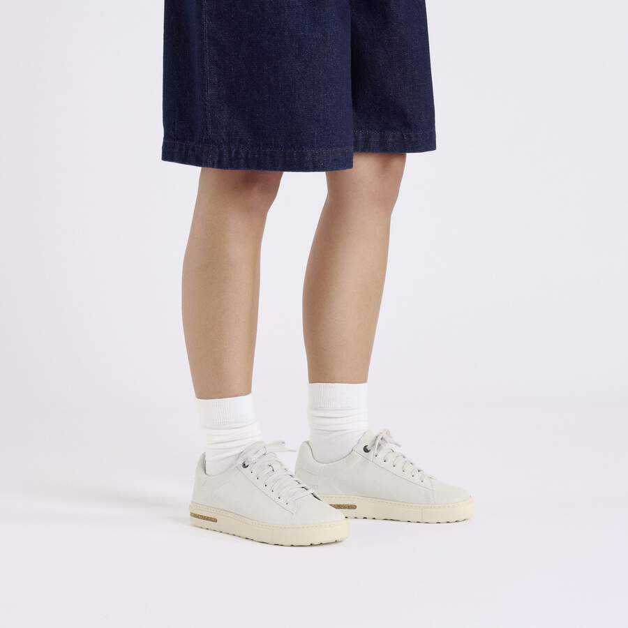 Bend Low Suede Leather - Antique White
