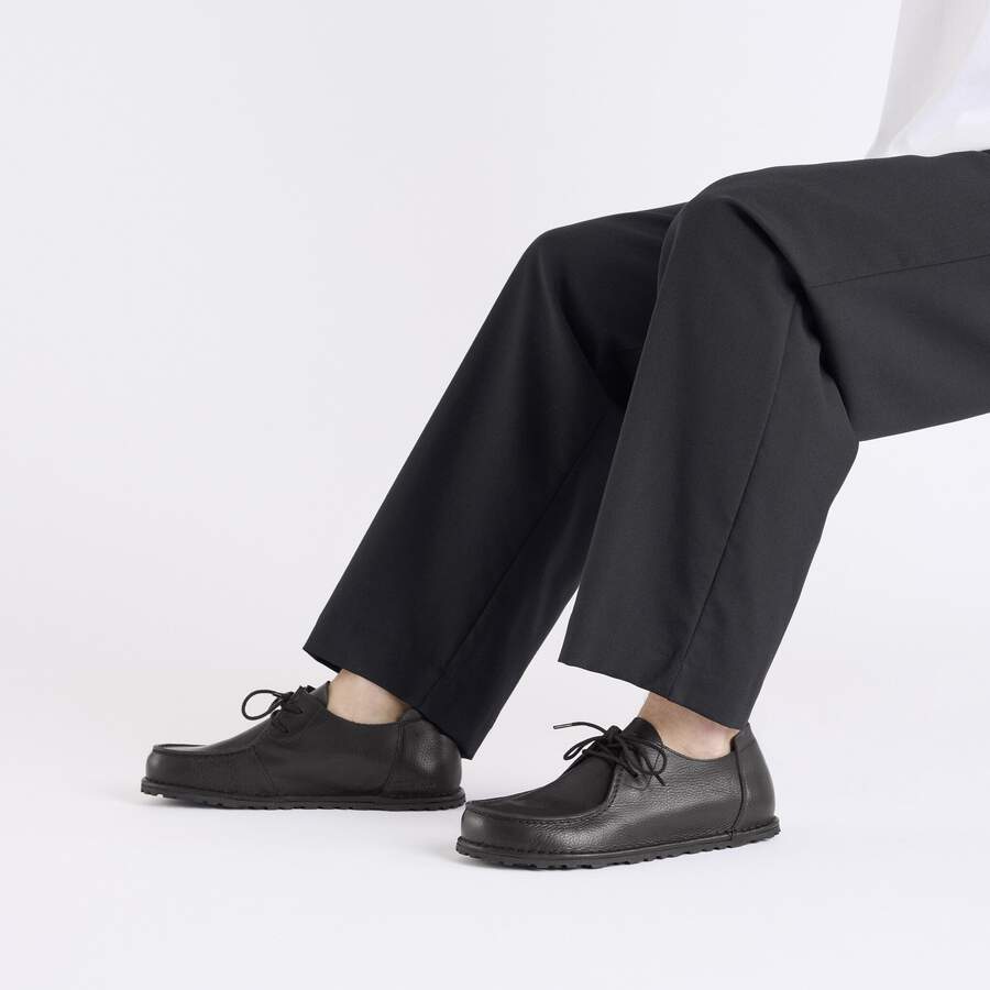 Utti Lace Natural Leather - Black