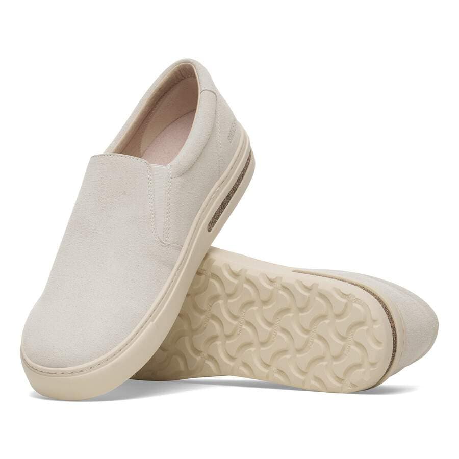 Oswego Suede Leather - Antique White