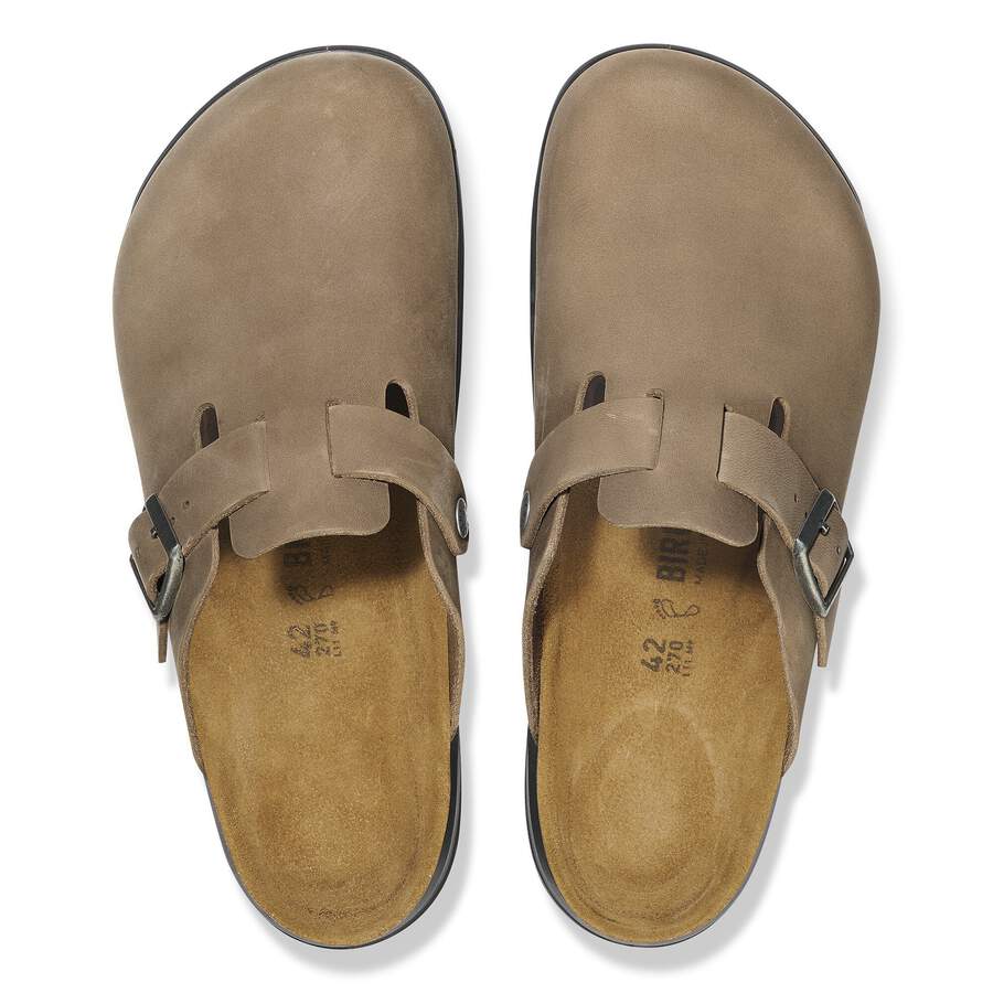 Boston Crosstown Waxy Leather - Tobacco Brown