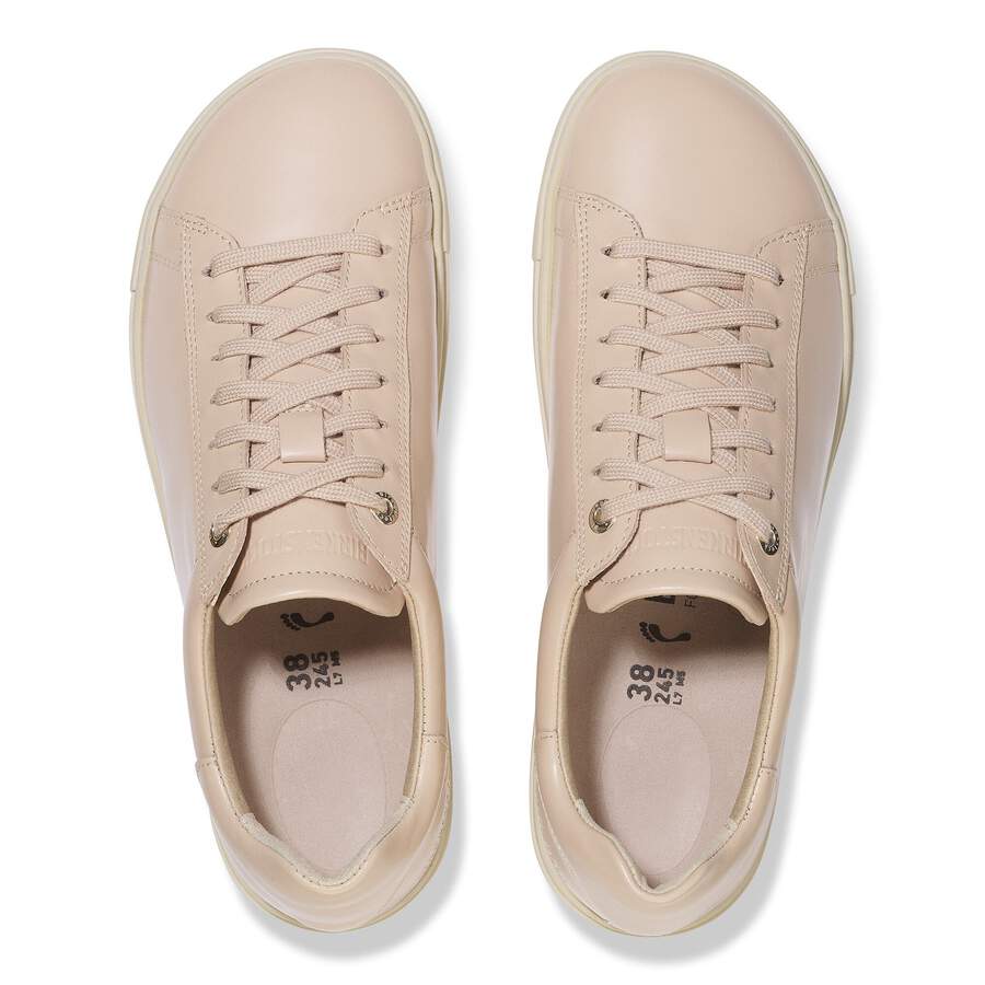 Bend Low Natural Leather Patent - New Beige