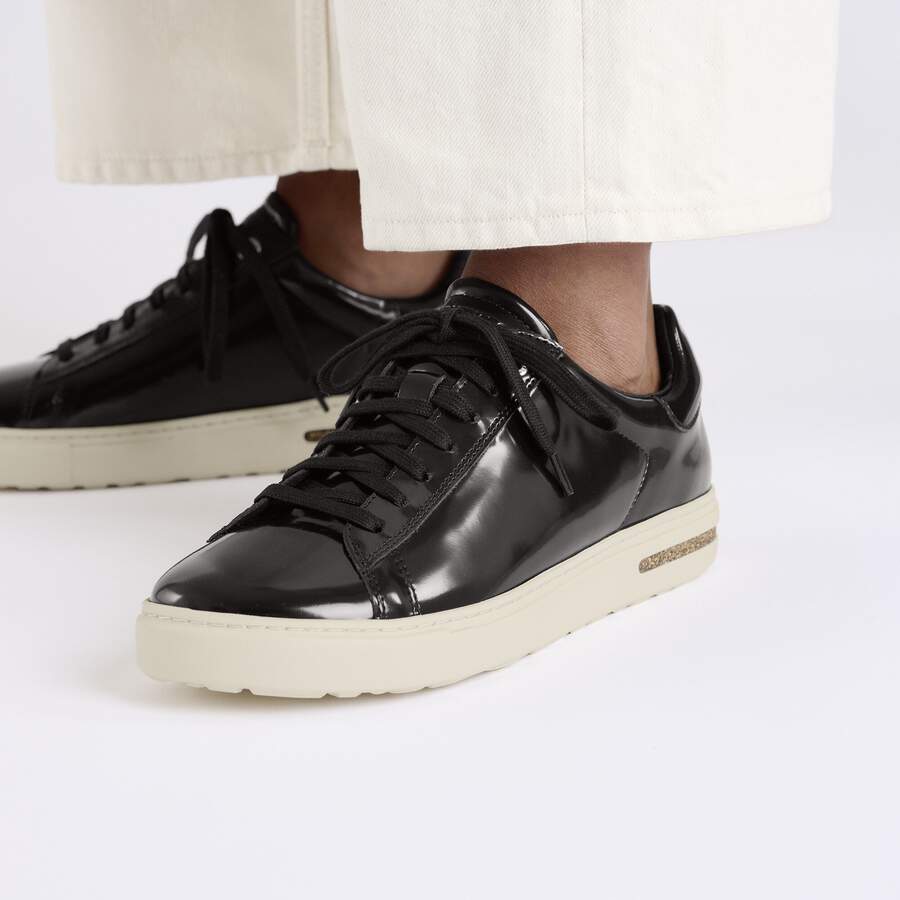 Bend Low Natural Leather Patent - Black