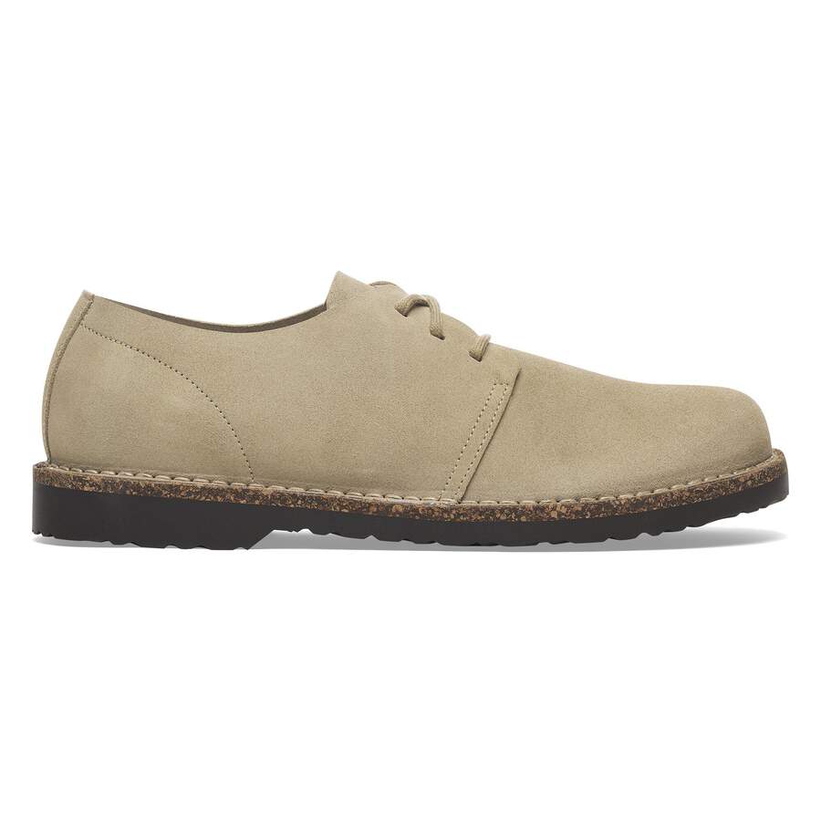 Uppsala Low Suede Leather - Faded Khaki