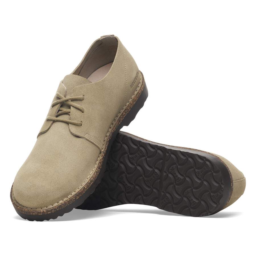 Uppsala Low Suede Leather - Faded Khaki