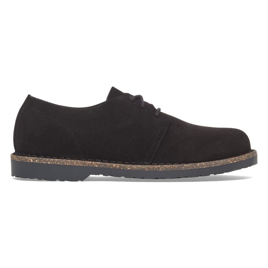 Uppsala Low Suede Leather - Black