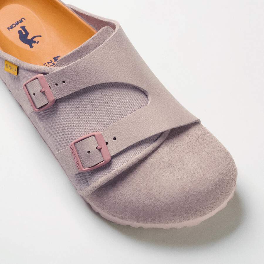 UNION Bimshire Natural Leather/Suede/Textile - Shadow Grey