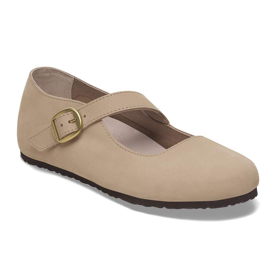 Tracy Nubuck Leather - Sand