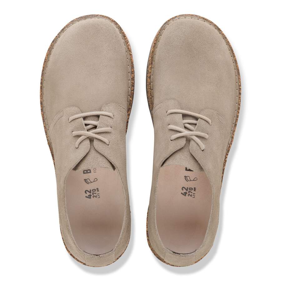 Uppsala Low Suede Leather - Taupe