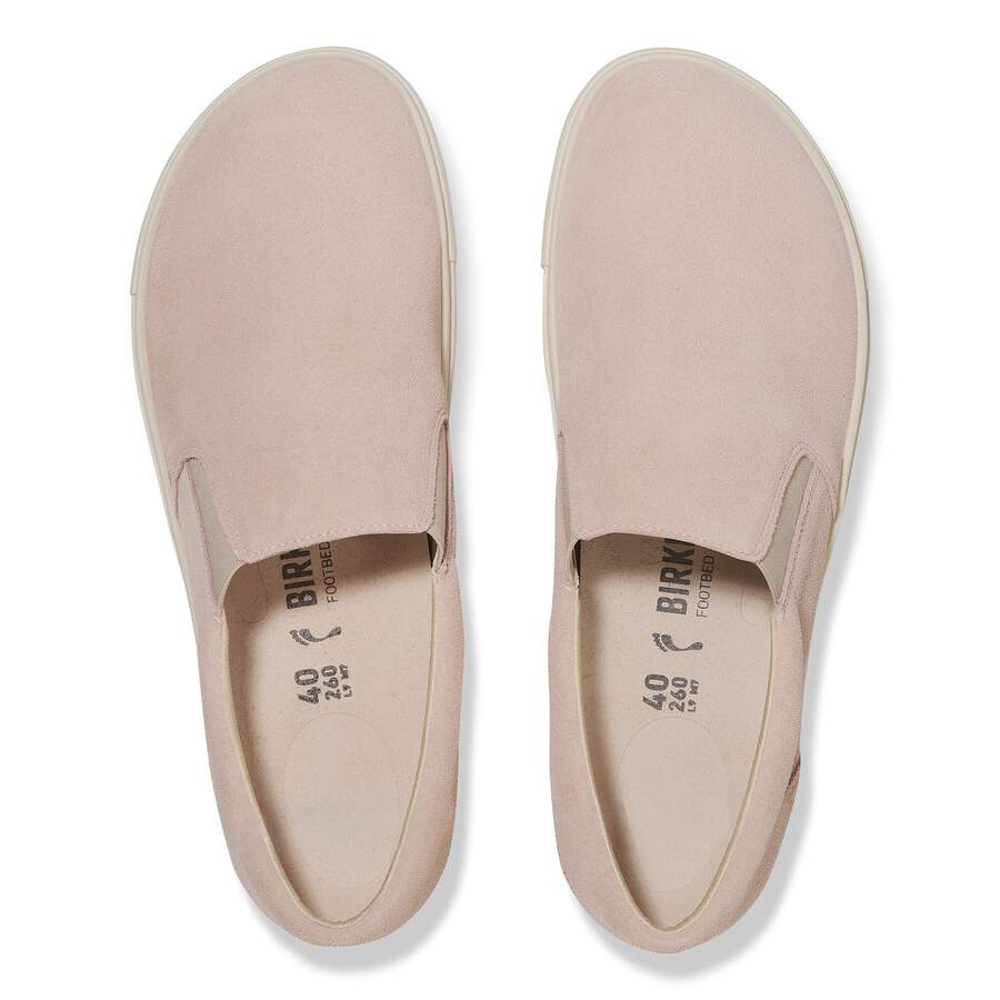 Oswego Suede Leather - Light Rose
