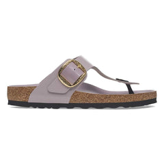 Gizeh Big Buckle Natural Leather Patent - High Shine Faded Purple