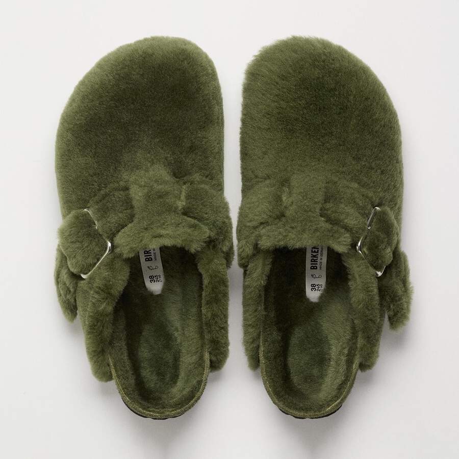 Boston 1774 Shearling Fur - Green