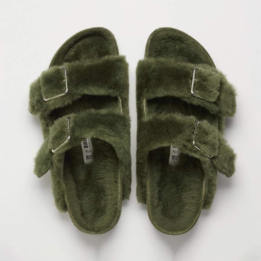 1774 Arizona Shearling Fur - Green