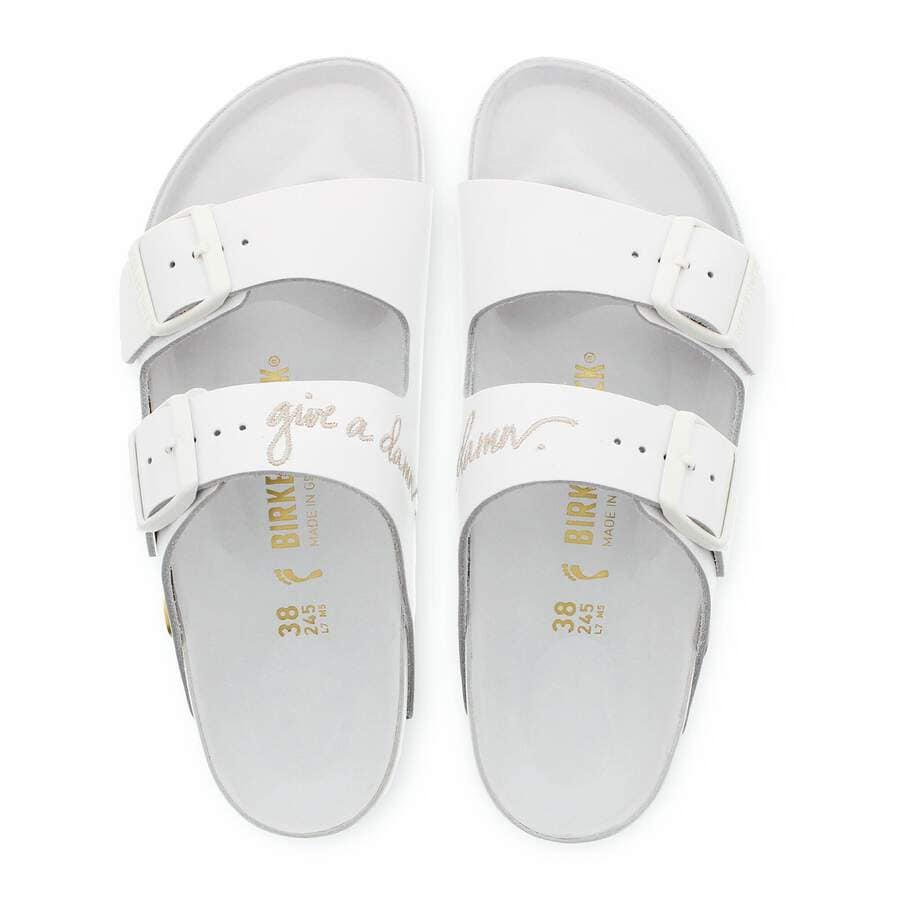 Arizona Leder - White