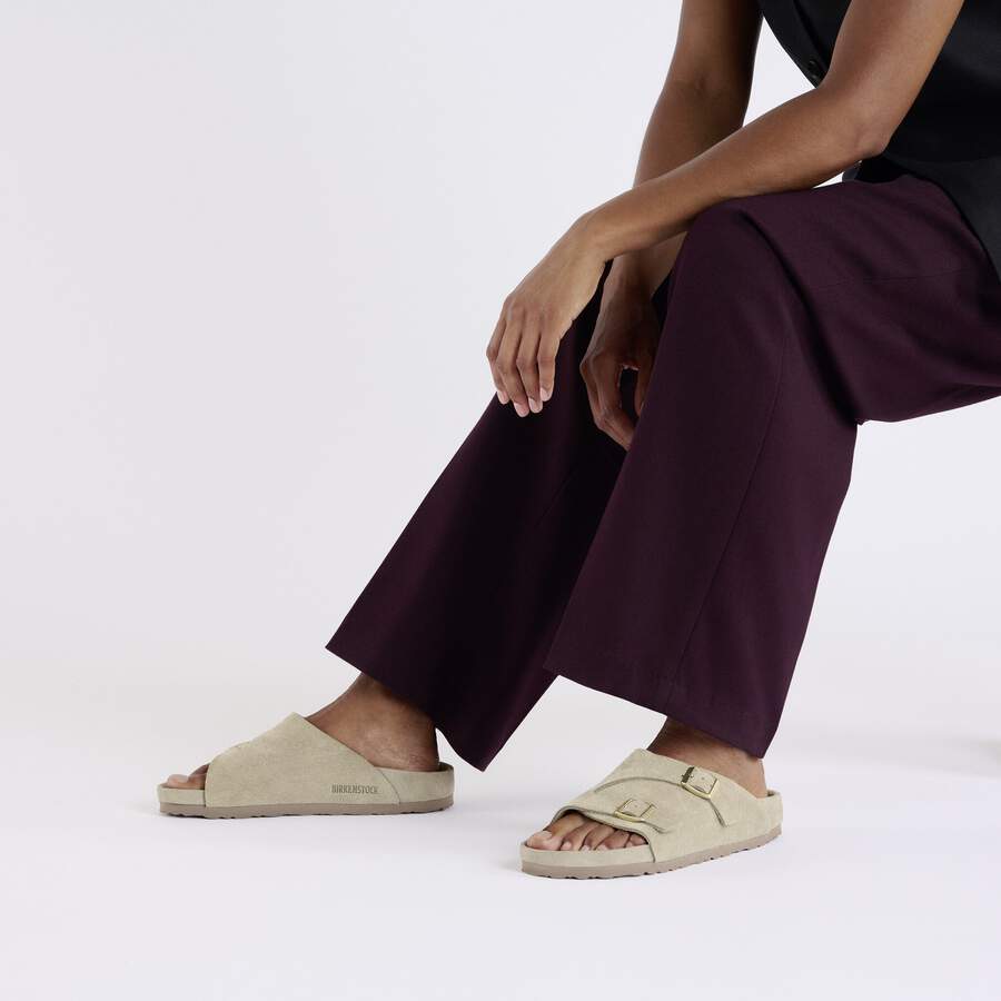 Zürich Suede Leather - Taupe
