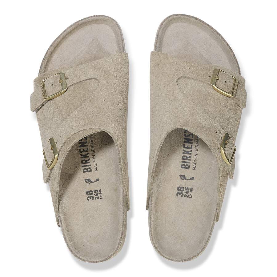 Zürich Suede Leather - Taupe