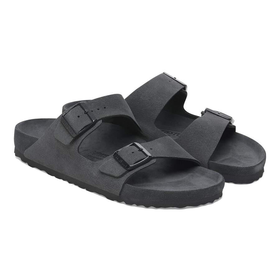Arizona Suede Leather - Charcoal
