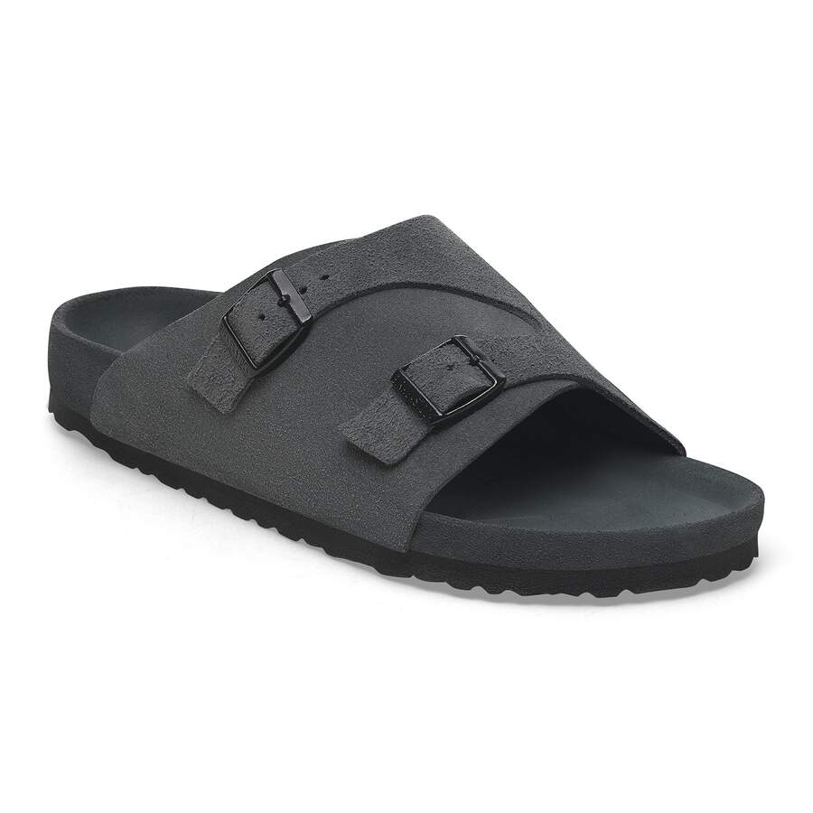 Zürich Suede Leather - Charcoal