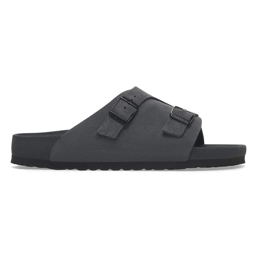 Zürich Suede Leather - Charcoal