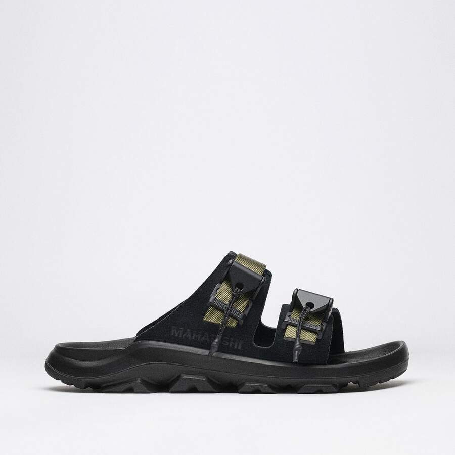 Mogami Terra Tech Nubuck Leather/Textile - Olive
