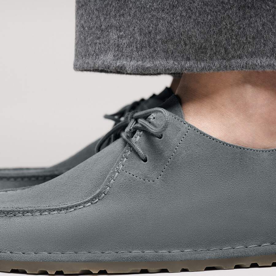 Utti Lace Suede Leather - Basalt Gray