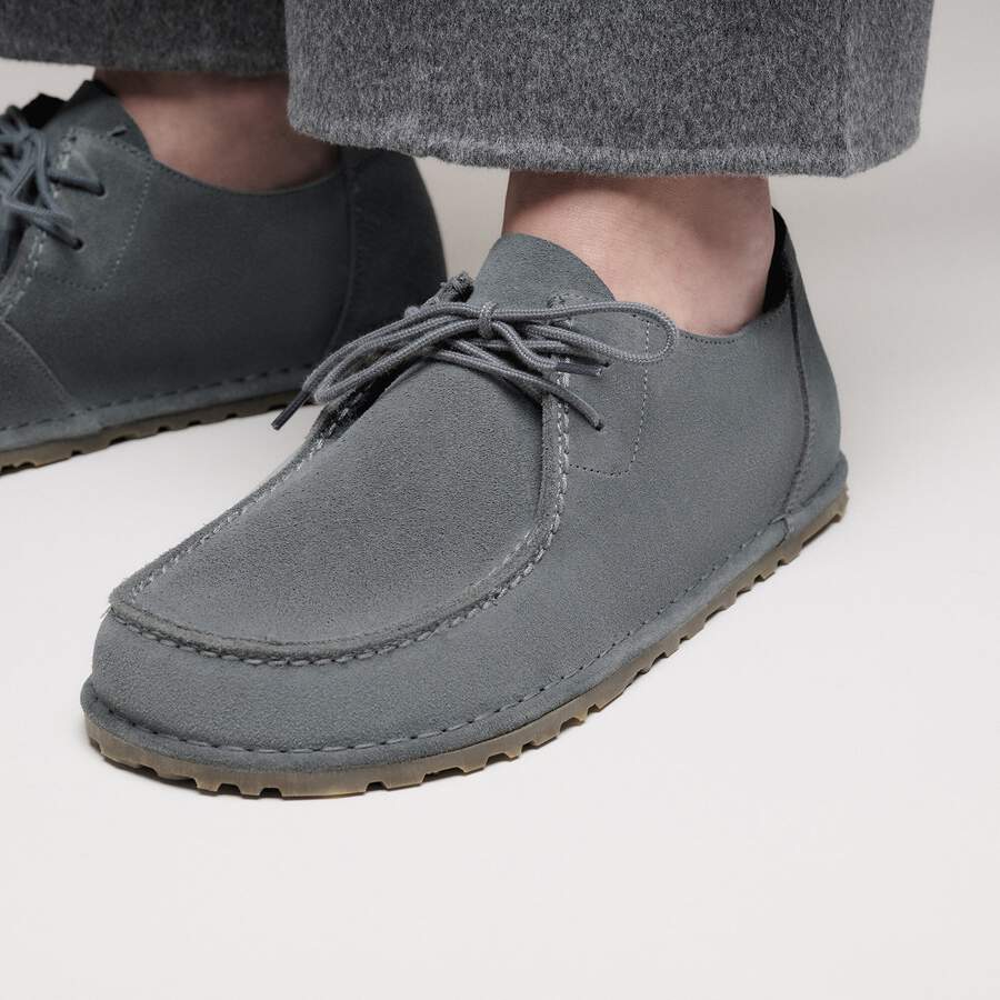 Utti Lace Suede Leather - Basalt Gray