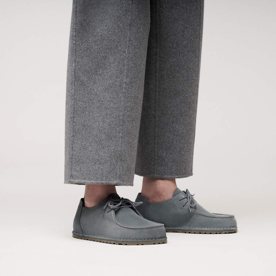 Utti Lace Suede Leather - Basalt Gray