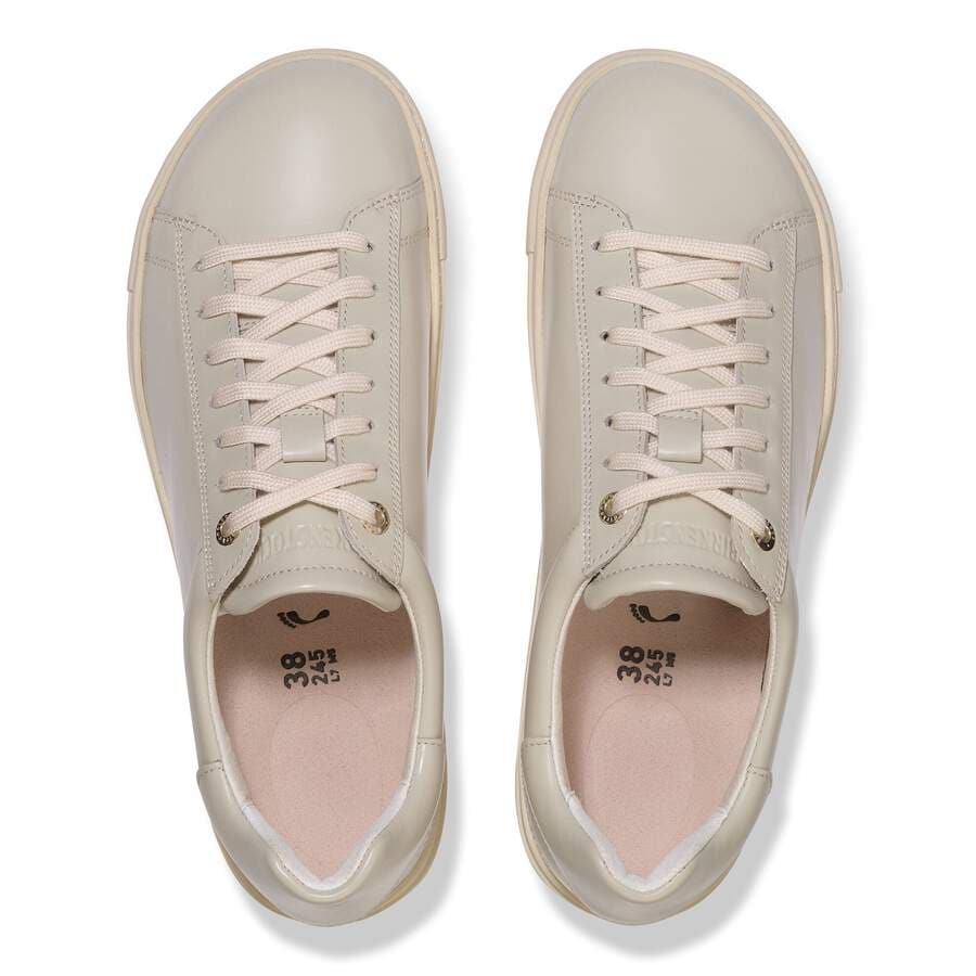 Bend Low Natural Leather Patent - Oyster