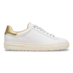 Bend Low Natural Leather - White/Gold