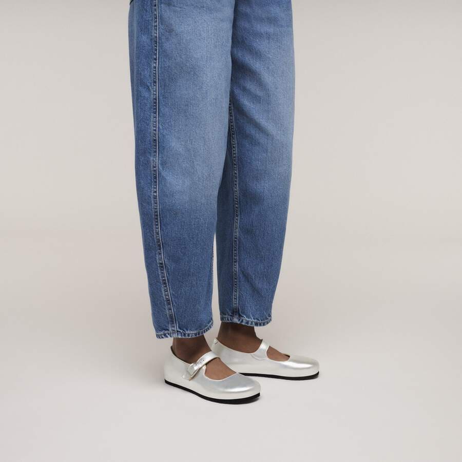 Santa Clarita Natural Leather - Silver